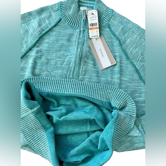 Tommy Bahama Di Sabbia Flip Half Zip - Picture 5 of 5